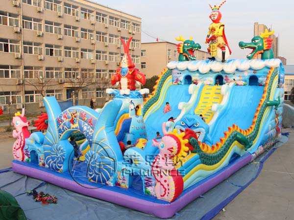 兒童充氣跳床